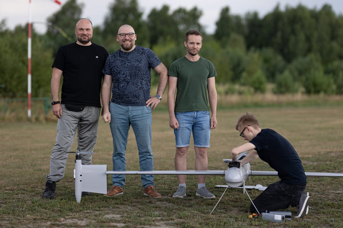 Bavovna AI | Field testing of the system first implementation for VTOL